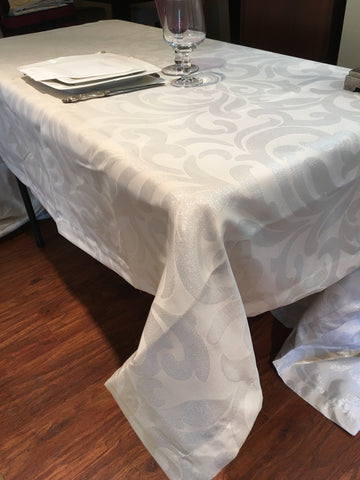 Tablecloth Jacquard "Swirls" 12663