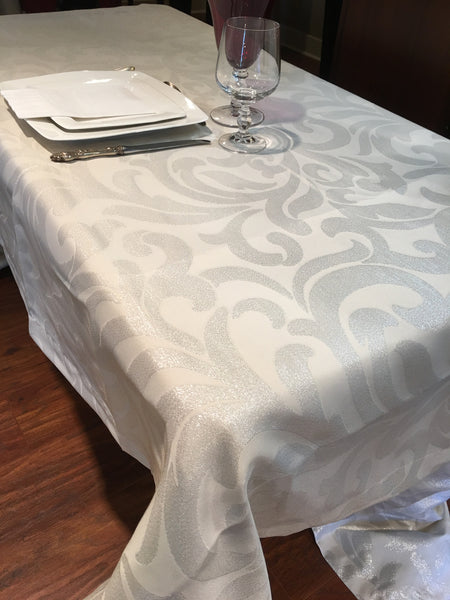 Tablecloth Jacquard "Swirls" 12663