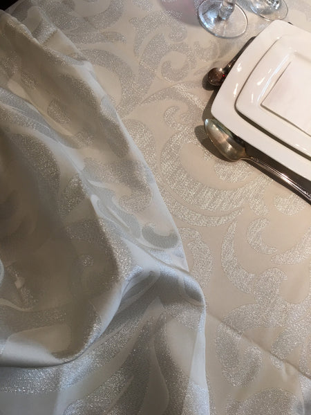 Tablecloth Jacquard "Swirls" 12663