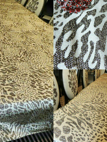 Table Linen Jacquard "Leopard" FALL55202