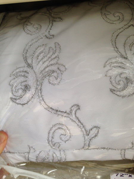 Table Linen Embroidery "h24902v105"  Angelhair with Satin Liner