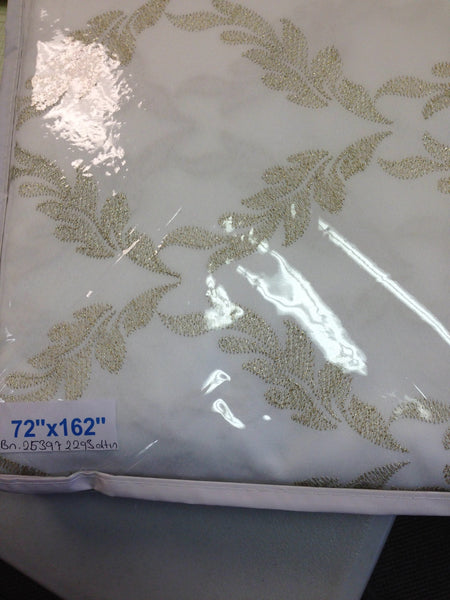 Tablecloth Embroidery "Ceasar" 25397 on Satin